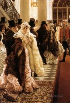 The Woman of Fashion James Jacques Joseph Tissot Oil Paintings